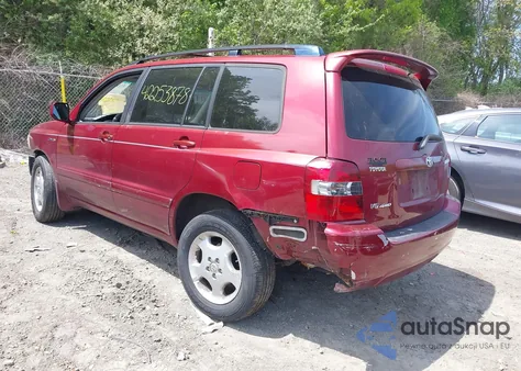 2004 Toyota Highlander Limited V6 z USA, uszkodzony, nr VIN JTEEP21AX40057831